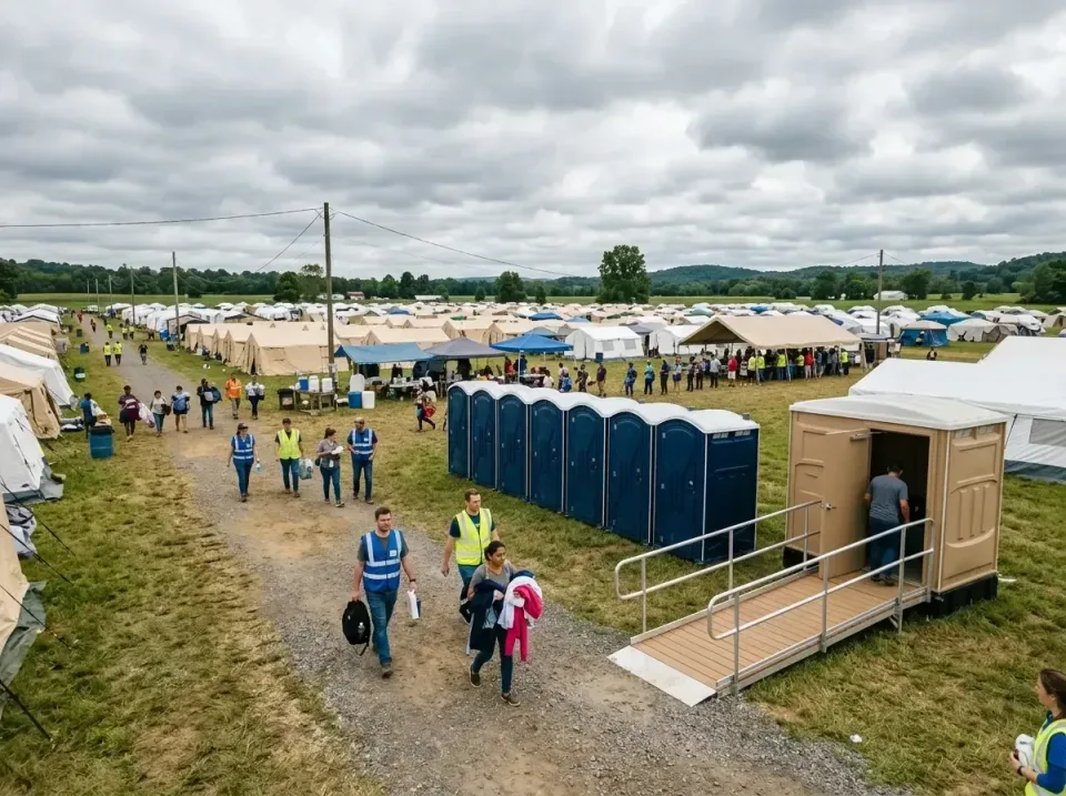 disaster-relief-camp-restrooms-010 — frequently asked questions, Dumpster & Portable Bathrooms Rental in Coupeville, WA